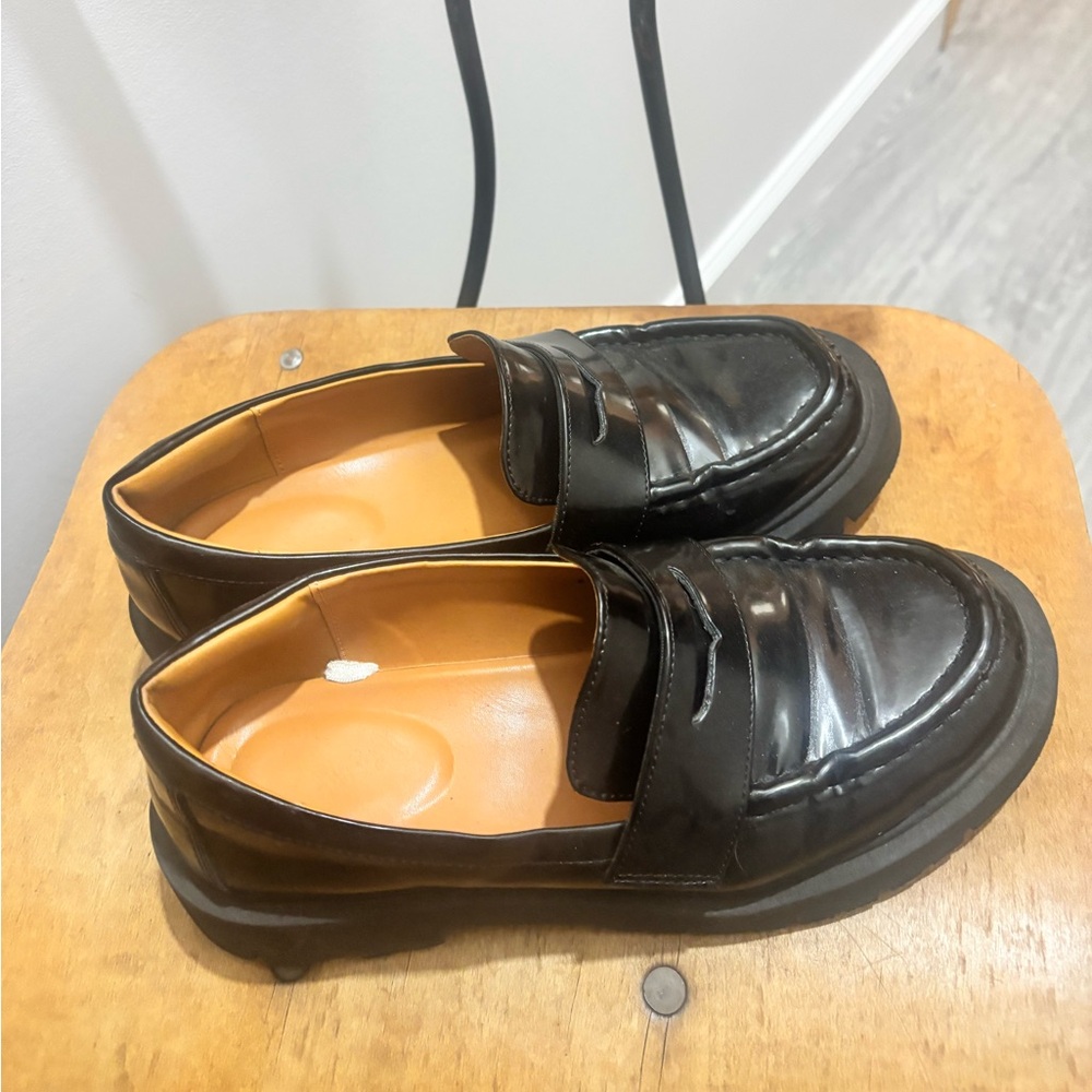 Classic Black Loafers
